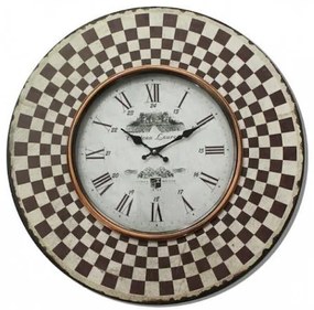 Etoile Ρολόι Τοίχου MDF Φ60cm Μπορντώ ΝΝ-178B