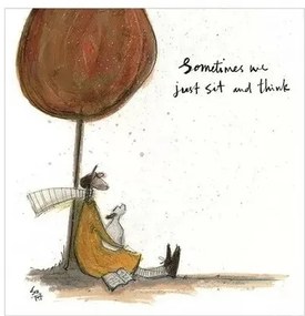 Εκτύπωση τέχνης Sam Toft - Sometimes We Just Sit and Think