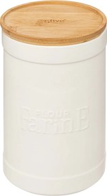 Δοχείο Για Αλεύρι (Φ12.2x19.7) F-V Natureo White 194230A