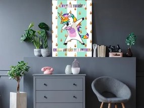 Πίνακας - Always Be Yourself (1 Part) Vertical - 40x60