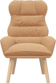 vidaXL Πολυθρόνα Μπεζ 69 x 74 x 93 εκ. Υφάσματος Sherpa