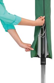 Brabantia Lift-O-Matic για εξωτερικούς χώρους 90300270, 60 m, Ρυθμιζόμενο ύψος, Μεταλλική ακίδα εκσκαφής, Θήκη, Ανθεκτικό στη διάβρωση, Inox