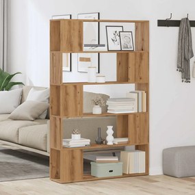 Ντουλάπι βιβλίων/διαχωριστικό δωματίου Artisan Oak 100x24x155cm - Καφέ