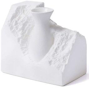 Βάζο 742TMA4880 20x12x20cm White Aberto Design Ceramic