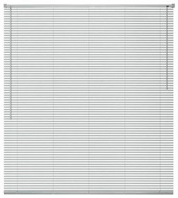 vidaXL Στόρι Παραθύρου Ασημί 100 x 220 εκ. από Αλουμίνιο