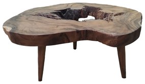 Τραπέζι Σαλονιού Nature Φ100x45cm
