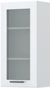 Ντουλάπι κρεμαστό Evora V9-45-1KS με βιτρίνα - 45.00Χ32.00Χ91.00cm