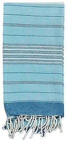 Πετσέτα Θαλάσσης Pestemal ~280g 90x180cm SummerTiempo 623190 Γαλάζιο 42-3170-GLZ