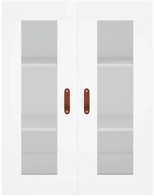 vidaXL Ντουλάπι Λευκό 69,5x34x180 εκ. από Επεξεργασμένο Ξύλο