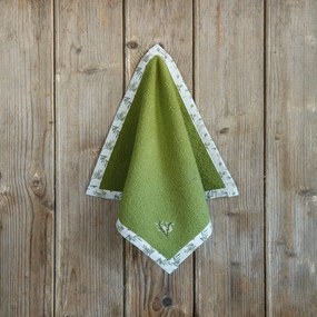 Πετσέτα Κουζίνας Olea Olive Nima 40x40cm 100% Cotton