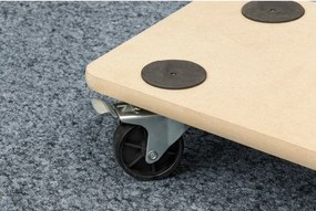 Βάση με Ρόδες Meister 821400 200 kg Με τα φρένα