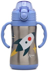 Kiokids Παγούρι Θερμός με Λαβές Space Rocket 280ml. 6+Μ