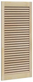 vidaXL Πόρτα Ντουλάπας με πόρτα 4 pcs Φυσικό 140.5 x 2.1 x 49.5 cm