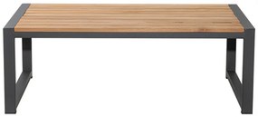 Τραπέζι Κήπου Falcon/T2-L 02-00-1433 114,5x67x40cm Anthracite-Teak