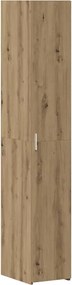 vidaXL Ντουλάπι αποθήκευσης 2 pcs Artisan Δρυς 30 x 42,5 x 225 εκ