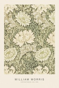Εκτύπωση έργου τέχνης Chrysanthemum (Special Edition Classic Vintage Pattern) - William Morris, (26.7 x 40 cm)