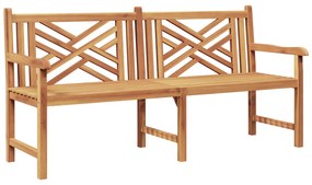 vidaXL Παγκάκι κήπου Καφέ 228 x 60 x 90 εκ Μασίφ ξύλο teak