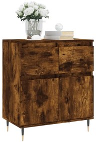 vidaXL Ντουλάπι Καπνιστή Δρυς 60x35x70 εκ. από Επεξεργασμένο Ξύλο