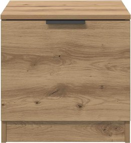 vidaXL Ντουλάπι κρεβατιού 2 τμχ. Artisan Oak 40 x 39 x 40 εκ.