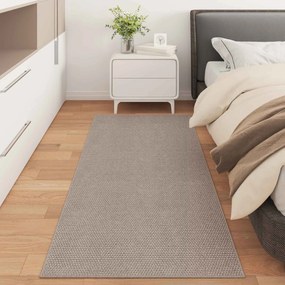 vidaXL Χαλιά χώρου Ορθογώνιος LUGO Taupe 80 x 200 cm Πολυεστέρας