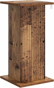 vidaXL Βάση φυτών Παλαιωμένο ξύλο 30,5 x 30 x 60,5 εκ