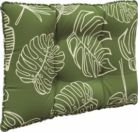 vidaXL Μαξιλάρι Καναπέ Εξωτερικού Χώρου 2 pcs Σχέδιο Φύλλου