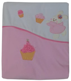 Κουβέρτα Bελουτέ Bebe Stars Cupcake 3025