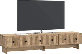 vidaXL Ντουλάπι TV 147 x 34,5 x 30 εκ Artisan Δρυς Επεξεργασμένο Ξύλο
