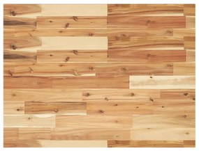 vidaXL Επιφάνεια Γραφείου Ορθογώνια 80x60x2 εκ. Μασίφ Ξύλο Ακακίας