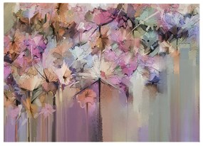 ΠΙΝΑΚΑΣ ΚΑΜΒΑΣ PASTEL FLOWERS HM7197.03 100X3X70 εκ.