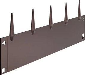 VEVOR Steel Landscape Edging 5 Packs 39 x 5in Rust-Resistant for Yard Brown