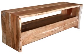 Intrahome Έπιπλο τηλεόρασης Konna Intrahome μασίφ ξύλο ακακίας καρυδί 140x40x45εκ | SKU: INTRAPA-351111121