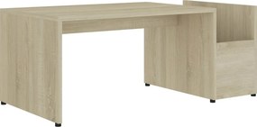 vidaXL Τραπεζάκι Σαλονιού Sonoma Δρυς 90x45x35 εκ. από Επεξ. Ξύλο
