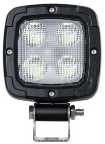 GloboStar® 85399 E4 Mark Vehicle &amp; Forklift Work Lights - Φώτα Εργασίας για Οχήματα Περονοφόρα - Κλάρκ LED 20W DC 10-80V Αδιάβροχο IP67 Ψυχρό Λευκό 6000K Μ11 x Π11 x Υ5cm