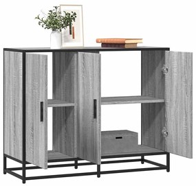 SIDEBOARD GREY SONOMA 94X35X76 CM ΞΥΛΙΝΗ ΚΑΤΑΣΚΕΥΗ 849007