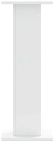 vidaXL Βάσεις Ηχείων 2 Τεμ. Λευκή 30x30x80 εκ. Επεξ. Ξύλο