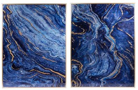 Πίνακες διακοσμητικοί Marble Σετ/2 30.5X2X40 - DF43494-DS - DF43494-DS