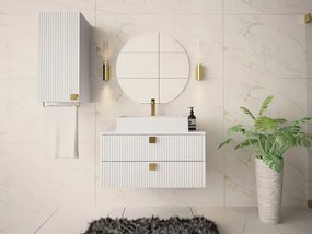 Σετ μπάνιου Gariano IV-Λευκό