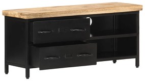 vidaXL Έπιπλο Τηλεόρασης 90 x 30 x 41 εκ. από Ακατέργαστο Ξύλο Μάνγκο