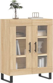 vidaXL Ντουλάπι Sonoma Δρυς 69,5 x 34 x 90 εκ. από Επεξεργασμένο Ξύλο