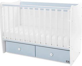 BED MATRIX NEW 60/120 WHITE/BABY BLUE-2BOX