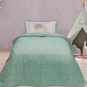 Κουβερλί Παιδικό 4861 Mint Das Home Μονό 160x240cm Microfiber