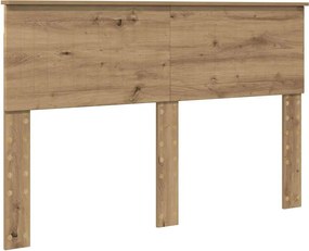 vidaXL Κεφαλάρι Artisan Oak 140 cm Επεξεργασμένο ξύλο