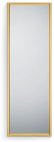 Καθρέπτης Επίτοιχος Π50*Υ150εκ. Χρυσαφί MDF Mirrors & More Gold Melli 1600279