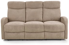 OSLO 3S sofa with recliner function color: beige DIOMMI V-CH-OSLO_3S-SOFA-BEŻOWY