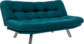 3-Seat Sofa-Bed Misa Small Sofabed - Petrol Green Petrol Green