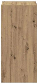 vidaXL Ντουλάπι artisan δρυς 41 x 48 x 102 εκ Επεξεργασμένο ξύλο