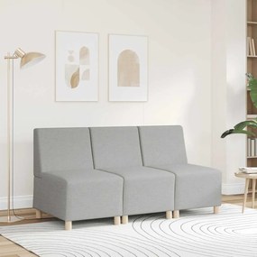vidaXL Μοντέρνο Καναπέ Χωρίς Μπράτσα, Γκρι Cloud 55 εκ. από Ύφασμα