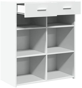 vidaXL Ντουλάπι Λευκή 80x42,5x93 εκ. από Επεξεργασμένο Ξύλο