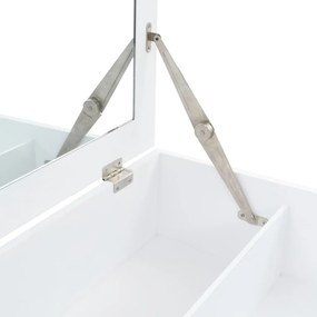vidaXL Μπουντουάρ με Καθρέφτη 60 x 40 x 75 εκ. από MDF